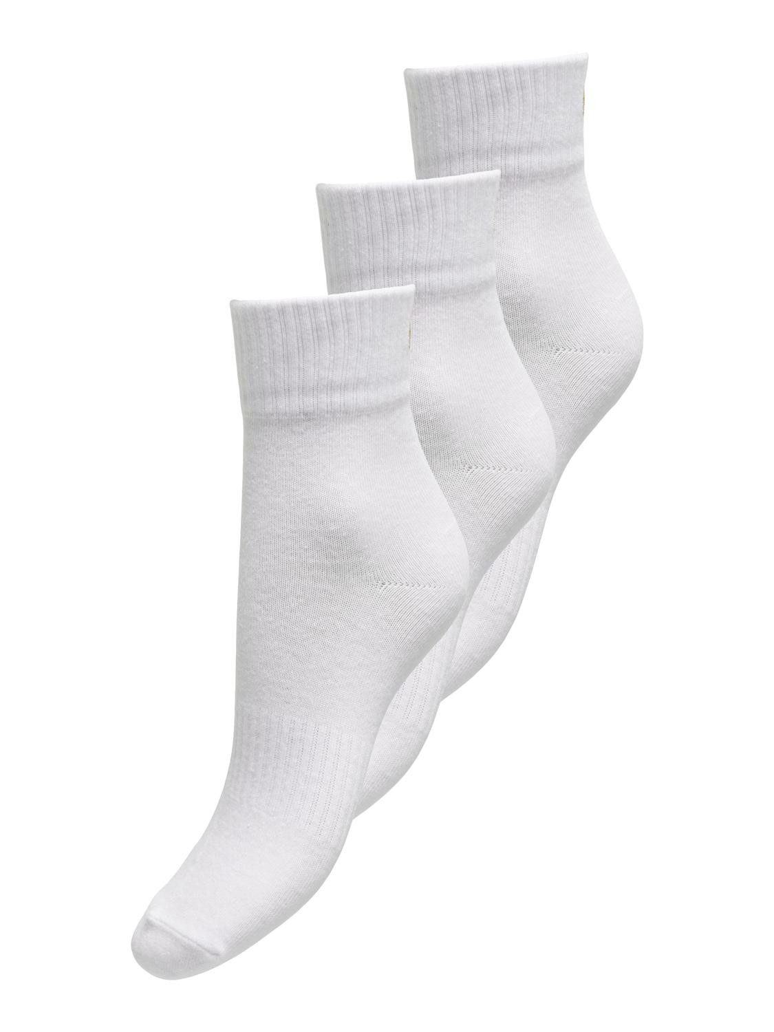 ONLY Socken ONLTINE HEART TENNIS SOCK 3-PACK AC NOOS (Packung, 3-Paar) Einheitsgröße, One Size