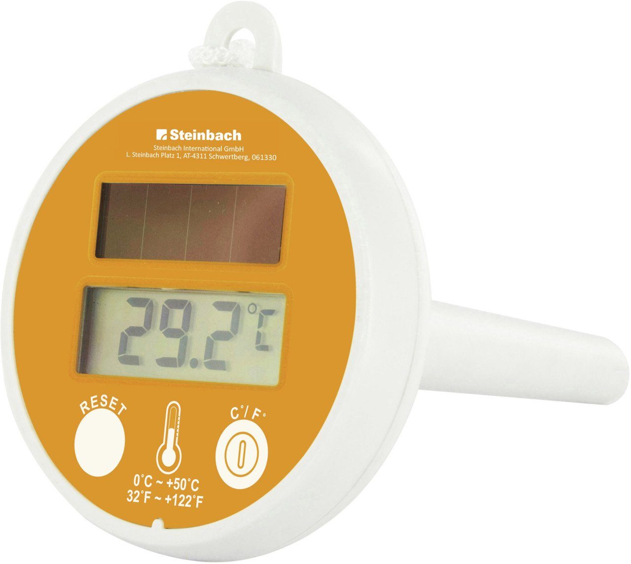 Schwimmthermometer Steinbach Pool-Thermometer solarbetrieben