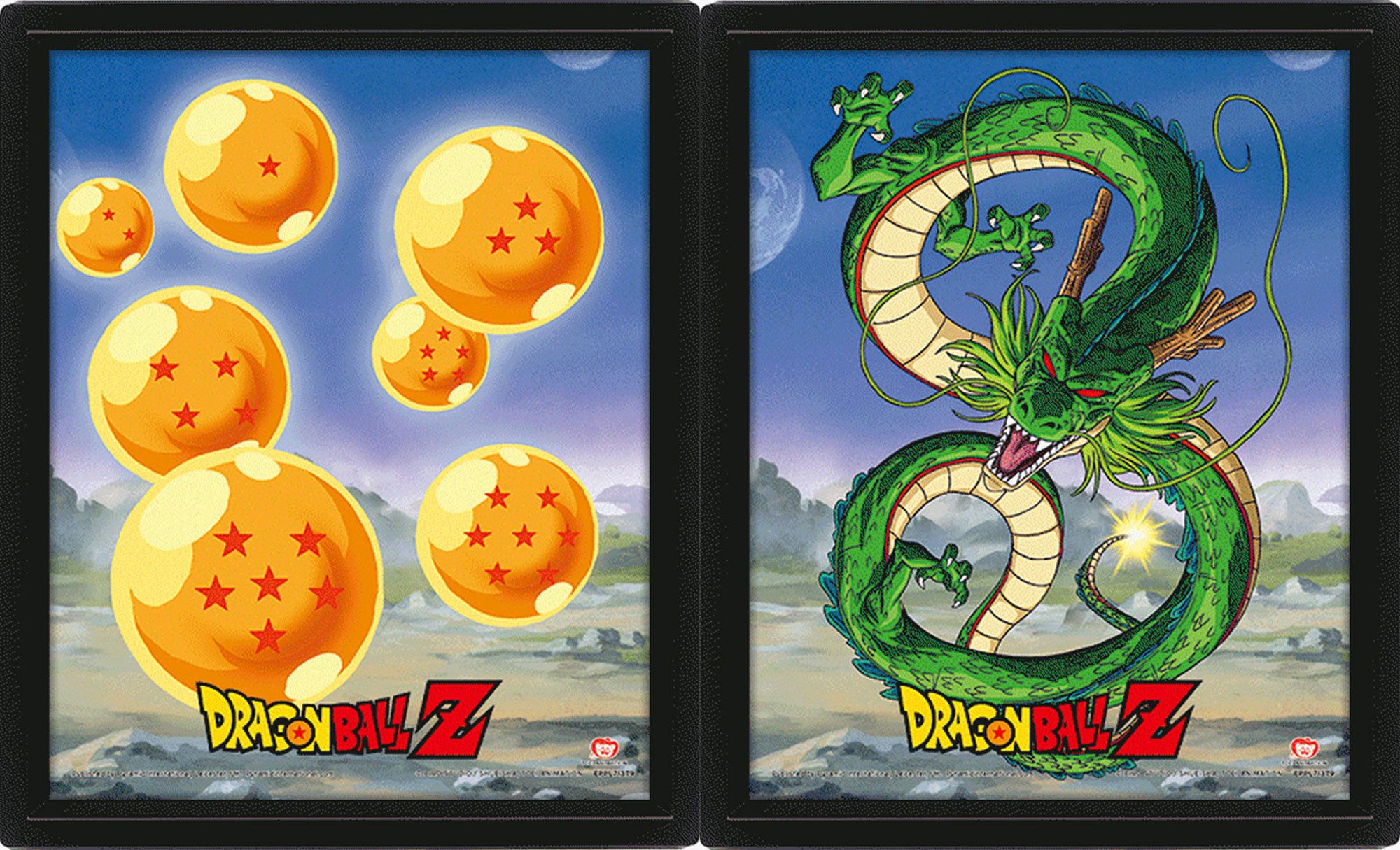 Poster Dragon Ball Z - 3D Плакат A4 - Shenron Unleashed