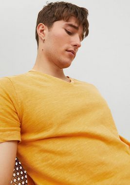 Jack & Jones T-Shirt JJESPLIT NECK TEE SS NOOS