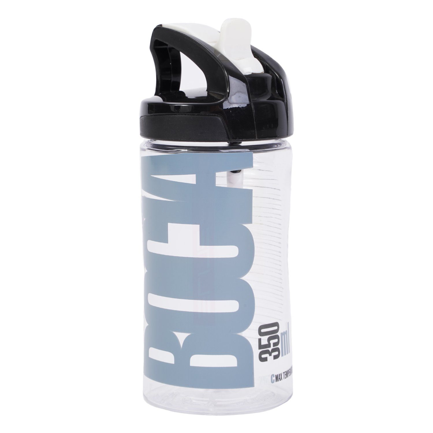 Elite Trinkflasche Outdoor Trinkflasche Bocia 350ml Tritan, Sport-Flasche, Bis 75°C, Ø 66mm, perfekt fürs Fahrrad und unterwegs