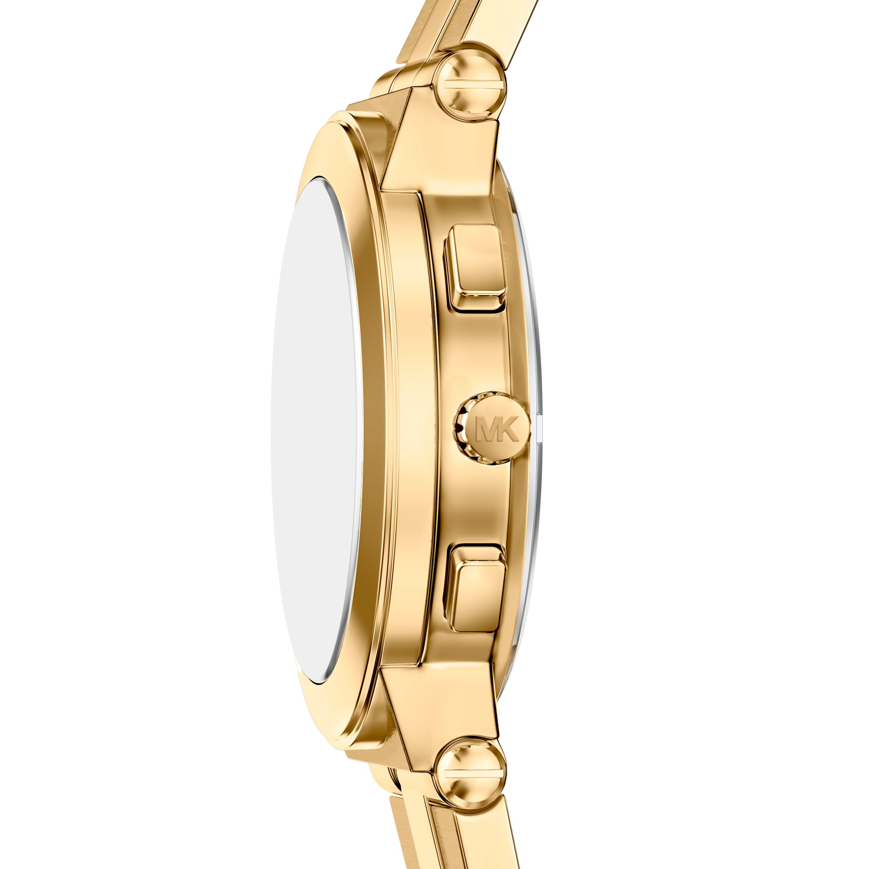 MICHAEL KORS Chronograph Billie MK7603, Quarzuhr, Armbanduhr, Damenuhr, Edelstahlarmband, analog, Tag
