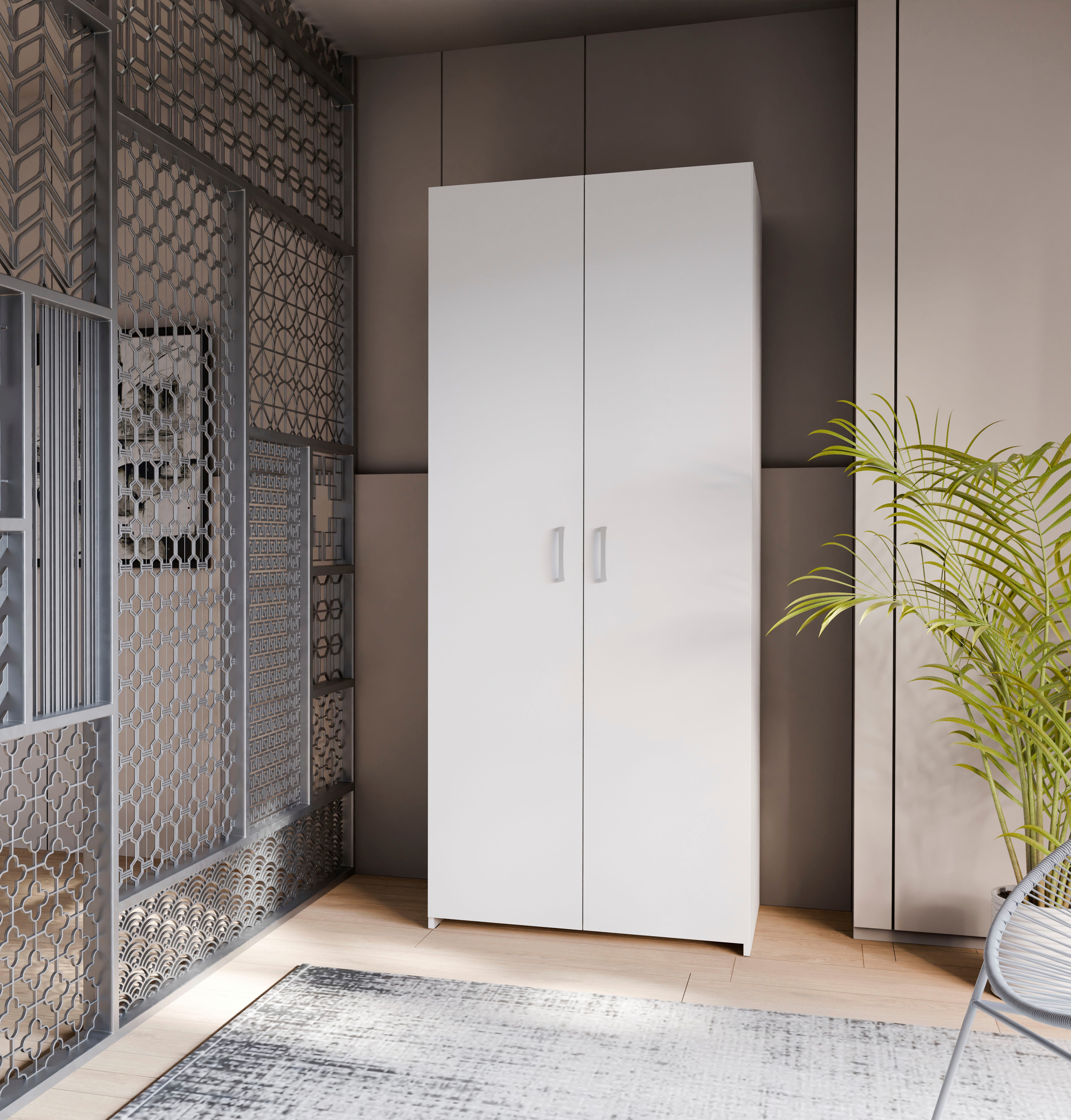 FORTE Drehtürenschrank Econobox Drehtürenschrank, zeitloses Design günstig online kaufen