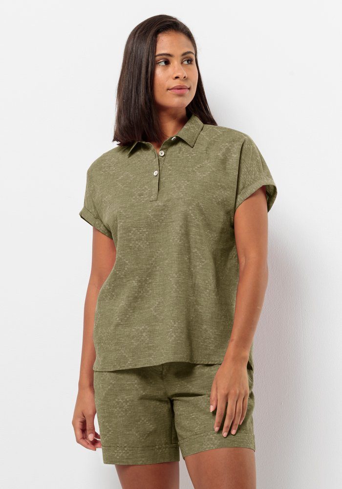 Kurzarmbluse KARANA SHIRT W