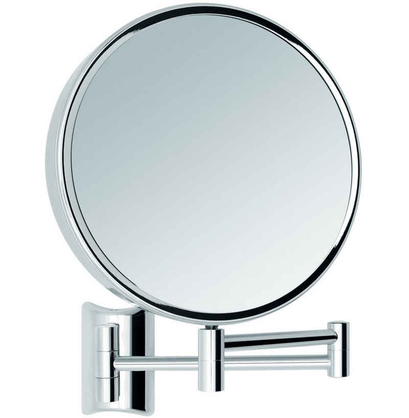 Libaro Kosmetikspiegel »Imola«, 360° Schminkspiegel mit Wandmontage, Rasierspiegel doppelseitig mit Vergrößerung (3x / 10x)