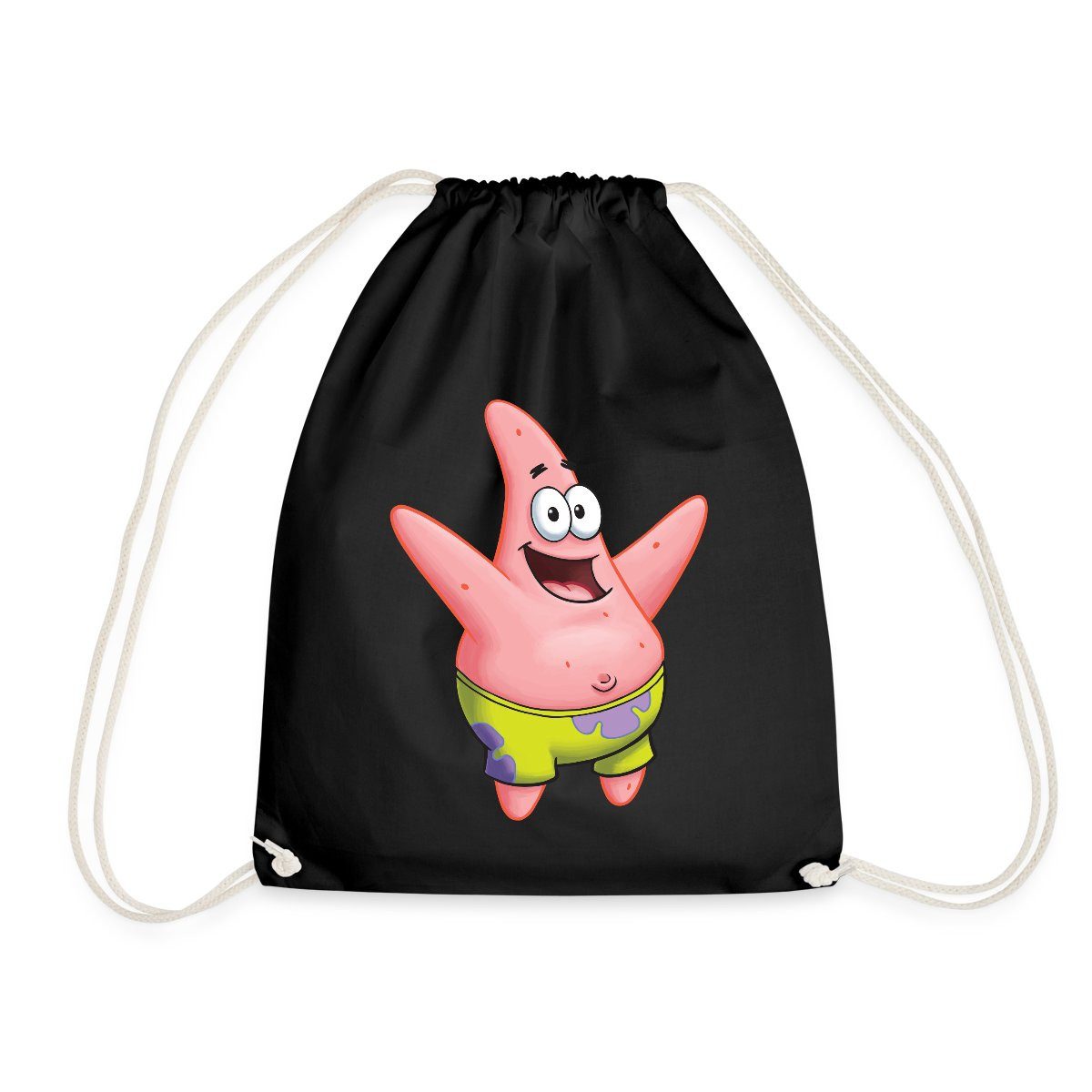 Turnbeutel Spongebob Schwammkopf Patrick Star Design Turnbeutel