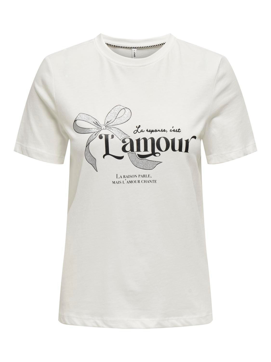 ONLY Kurzarmshirt ONLKITA LIFE REG S/S günstig online kaufen