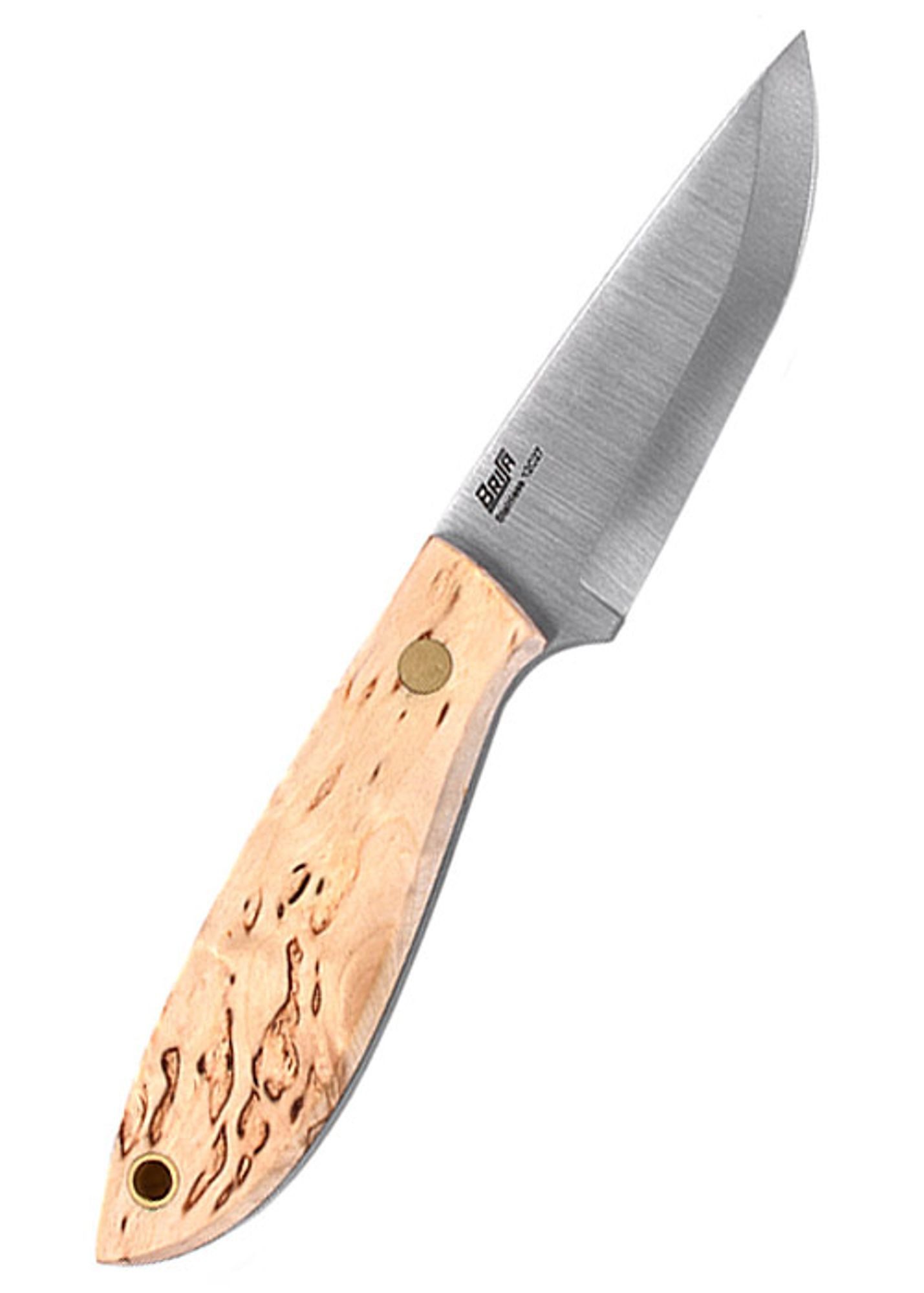 Brisa Knives Taschenmesser Brisa Bobtail 80 - Maserbirke, Scandi