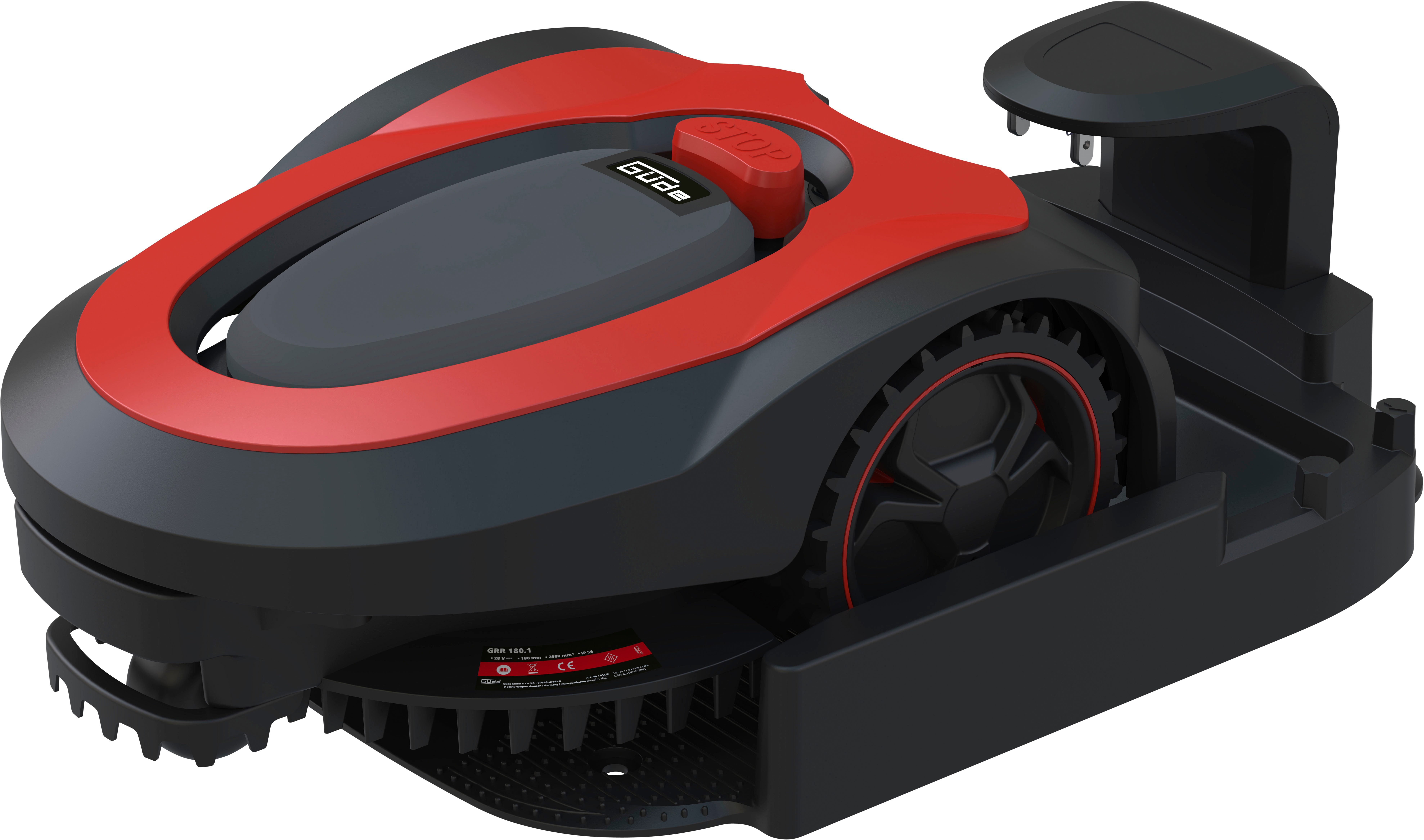 Güde robotic lawnmower GRR 180.1, for lawns up to 600 m², 3 blades ensure a perfect cut