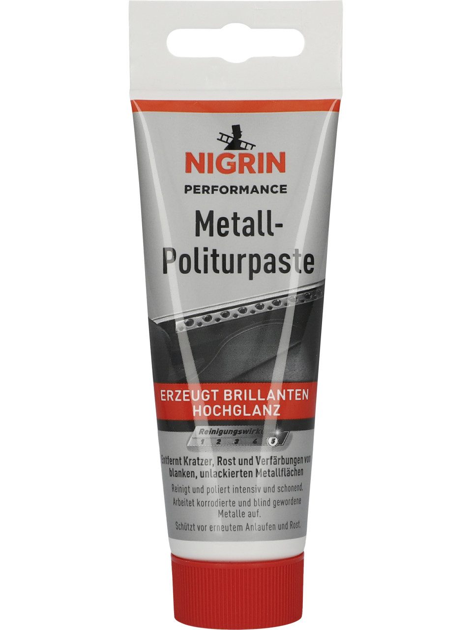 NIGRIN Nigrin Metall-Politurpaste 75ml Полировка