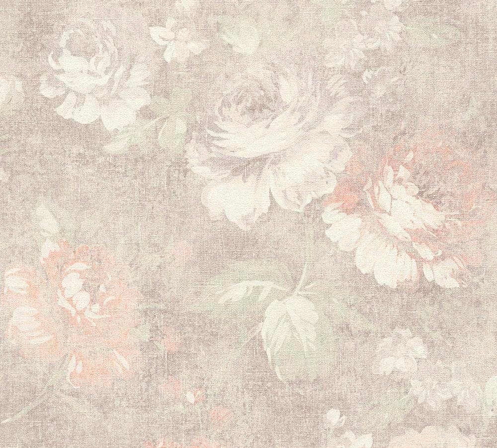 living walls Vliestapete Tapete geblümt, Blumen, auf Garden, / einfach Kleister Leicht anbringen Secret verarbeiten Wand zu floral, der