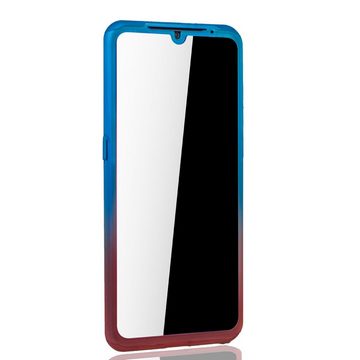 König Design Handyhülle Xiaomi Mi 9, Xiaomi Mi 9 Handyhülle 360 Grad Schutz Full Cover Mehrfarbig