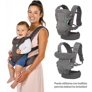 Avisto Bauchtrage Babytrage für Neugeborene und Kleinkinder Ergonomische 4-in-1 (Ergonomische Babytrage, 4 Tragemöglichkeiten, 1-tlg., Bauchtrage Rückentrage für Babys & Kleinkinder (3-15 kg), leichte Babytrage mit Hüftsitz, Hüftgurt Babytrage