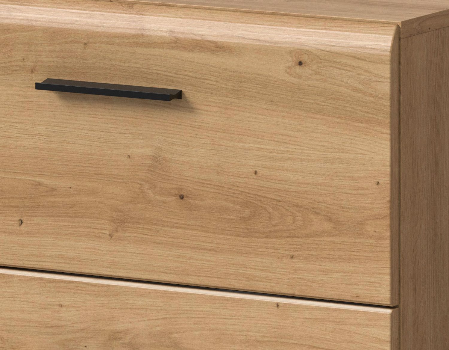Inn.Furn Badkommode Cover (Spar-Set, 2x Kommode in Eiche Artisan, 120 x 80 cm), einzeln oder als Doppelkommode – Bild 4 von 5