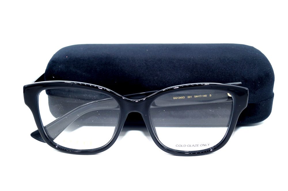 GUCCI Brillengestell GUCCI Brillenfassung Brillengestell Eyeglasses Frame GG 1340 001