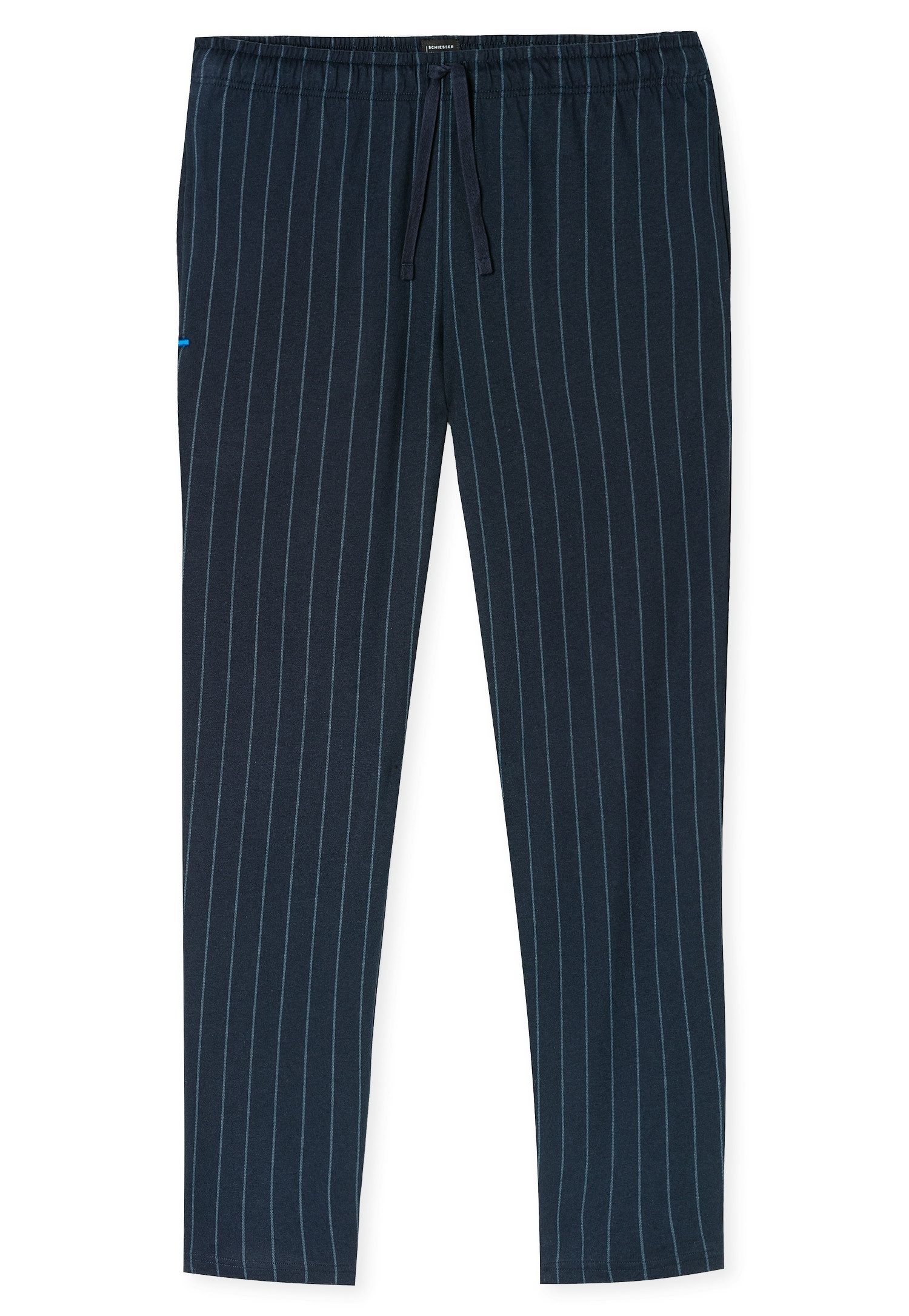 Schiesser Pyjamahose Mix + Relax gestreift, seitliche Taschen, Bindekordel günstig online kaufen