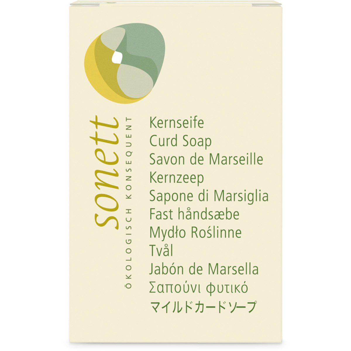 Sonett Sonett Kernseife 100 g Vollwaschmittel