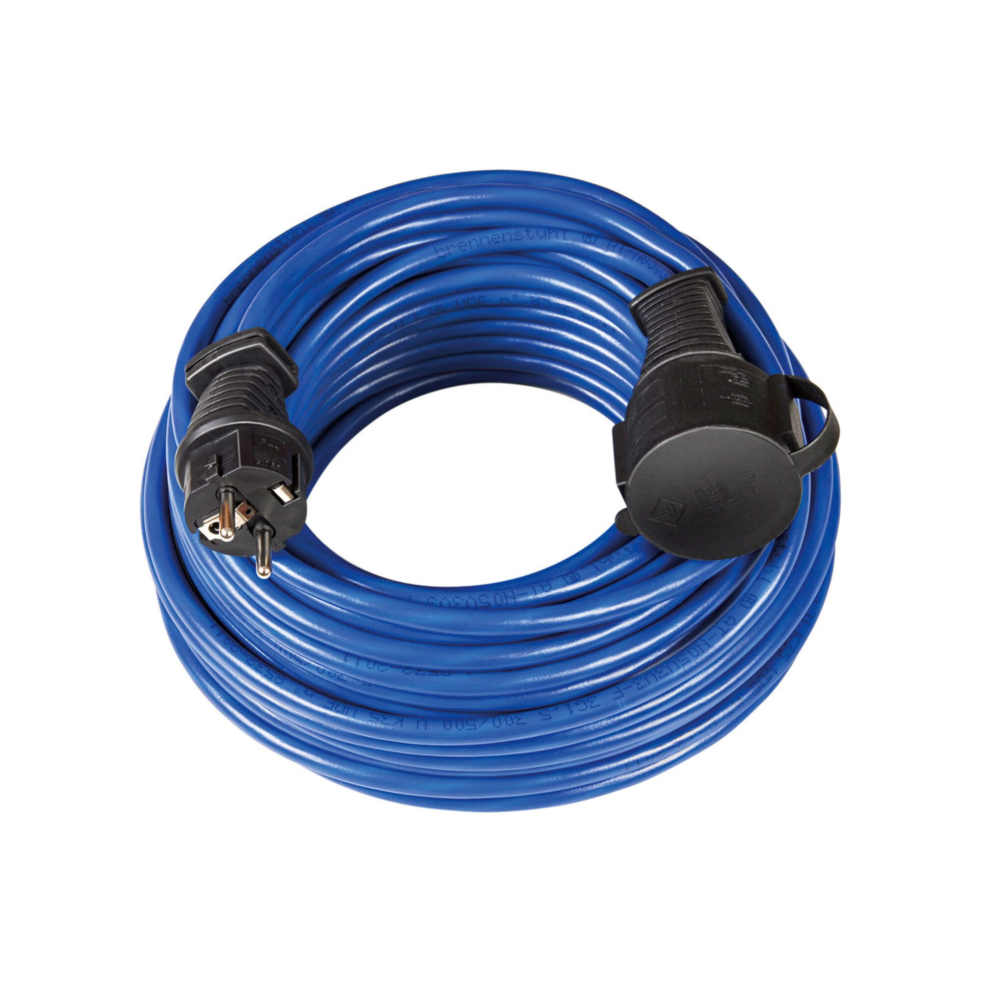 Brennenstuhl BREMAXX Verlängerungskabel IP44 25m blau AT-N05V3V3-F 3G1,5 Verlängerungskabel