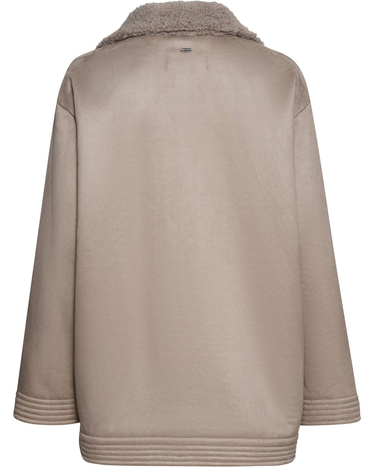 White Label Langmantel Fake-Fur-Mantel