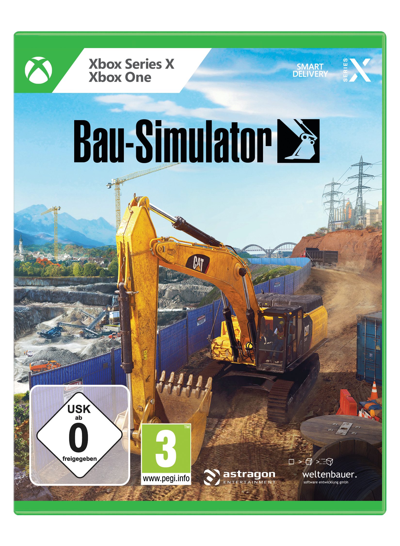 X Xbox Series Astragon Bau-Simulator