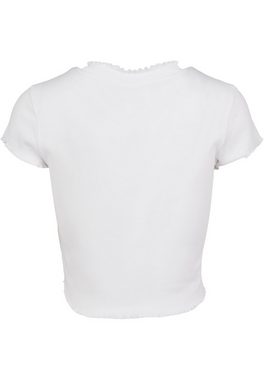 URBAN CLASSICS T-Shirt Urban Classics Damen Ladies Cropped Rib Tee 2-Pack (1-tlg)