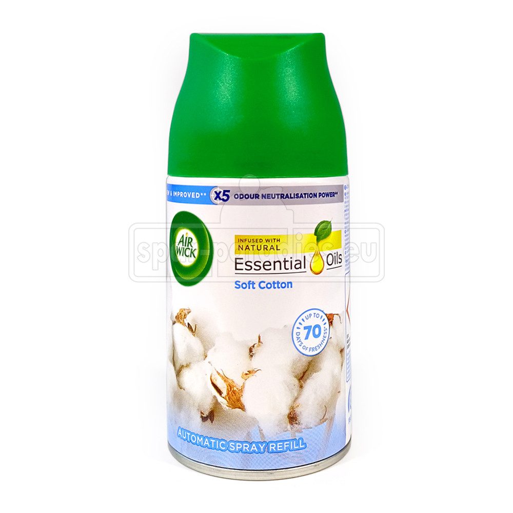 Air Wick Raumduft-Nachfüllflasche Air Wick Freshmatic Soft Cotton Frische Wäsche, 250 ml