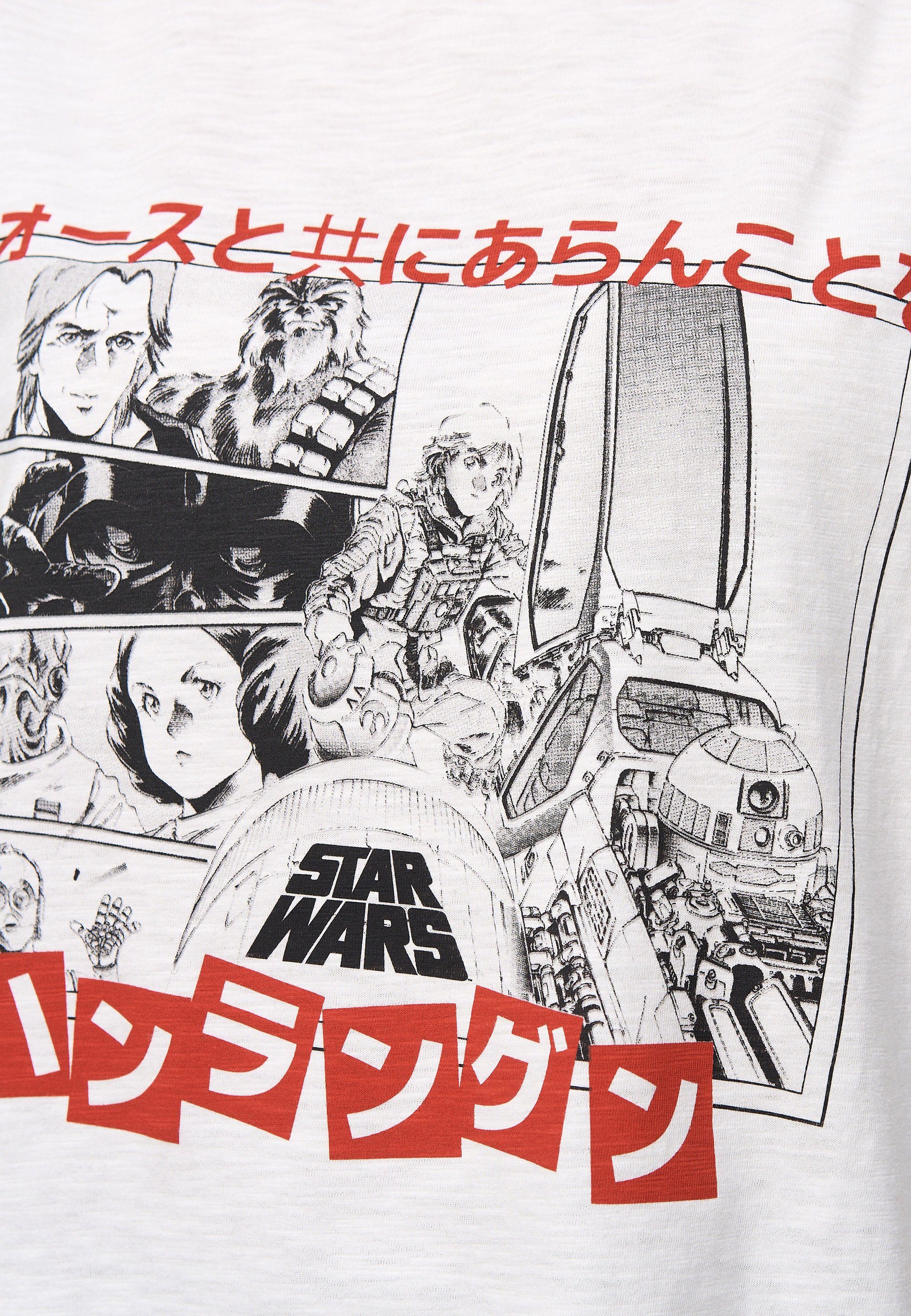 Bio-Baumwolle Wars T-Shirt Star Manga zertifizierte GOTS Rebels Recovered