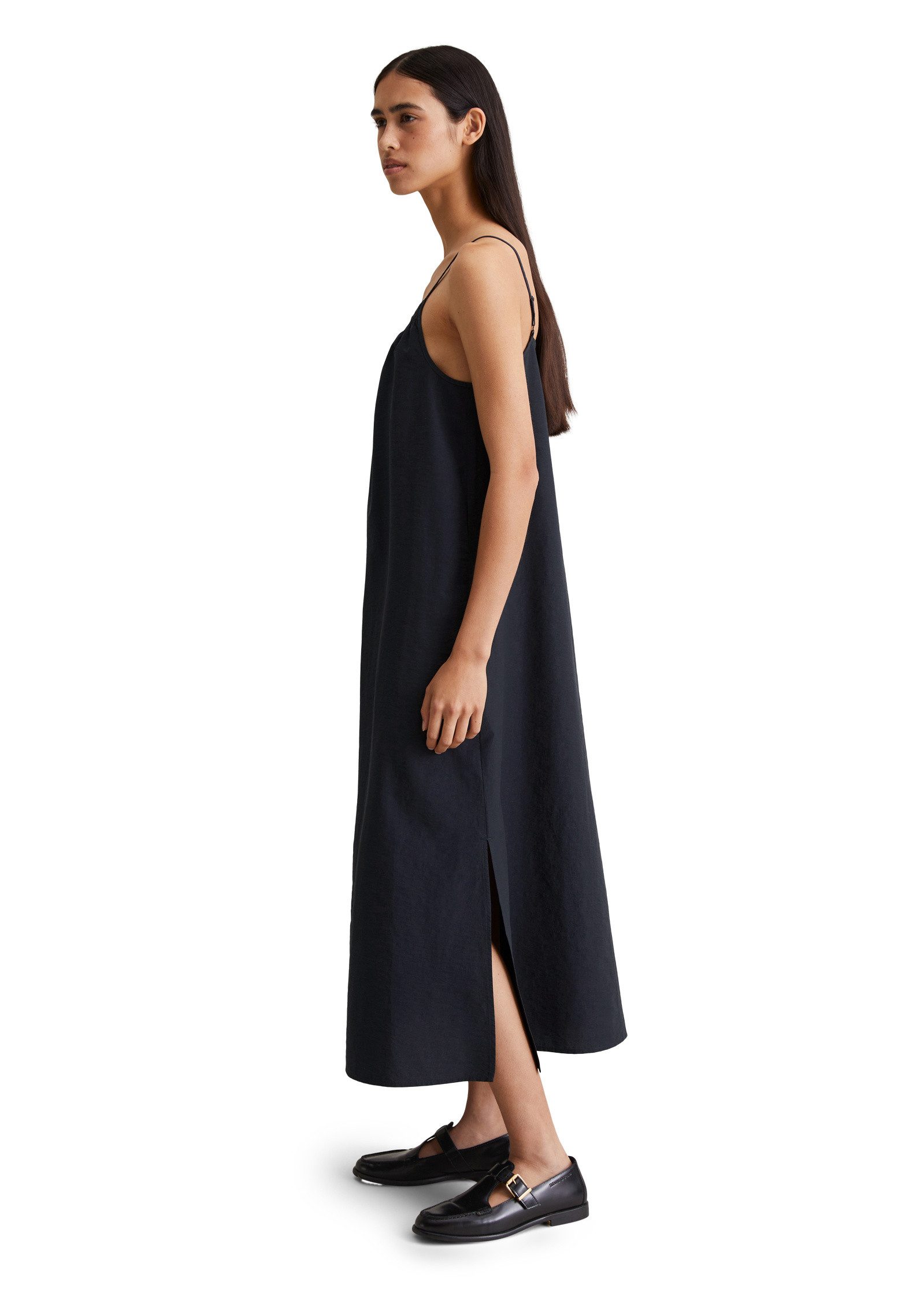 Marc O'Polo DENIM Maxikleid aus Organic-Cotton-Mix günstig online kaufen