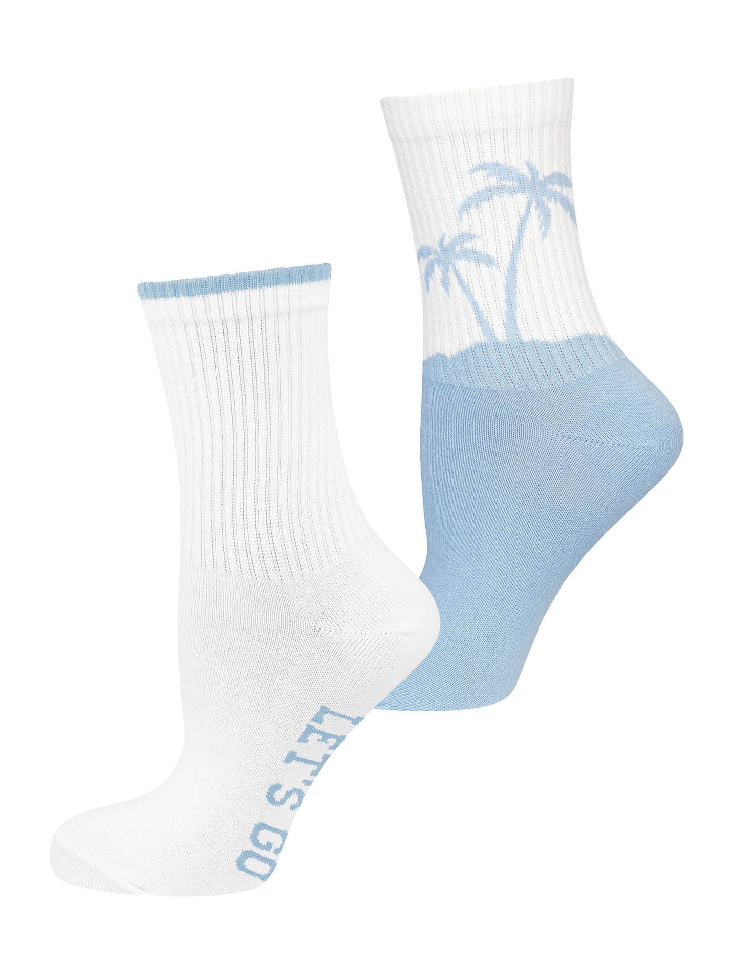 Nur Die Freizeitsocken Good Vibes (2-Paar) Casual Socken, Alltagssocken, Bequeme Socken