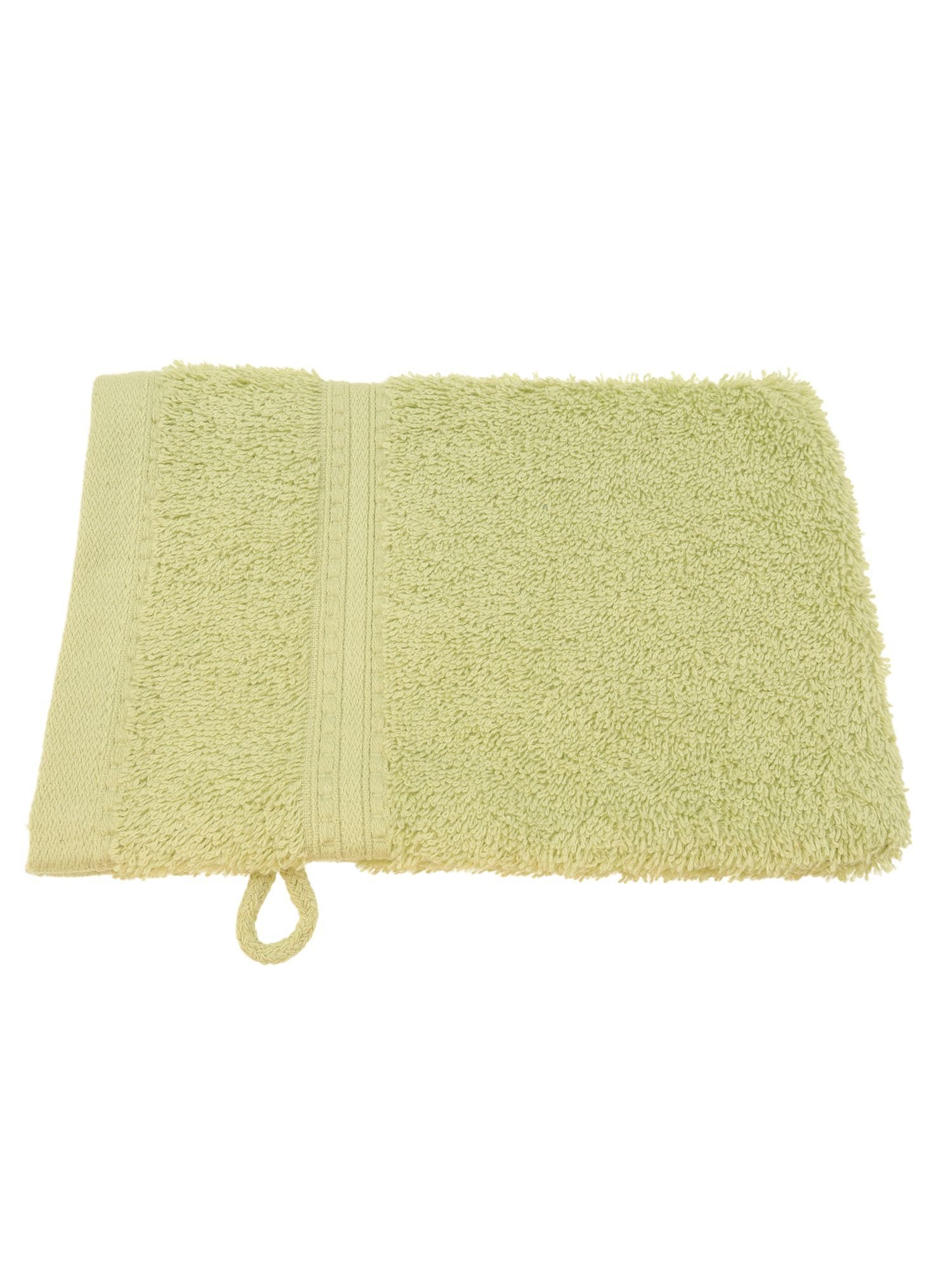 Julie Julsen Handtuch 1-Handtuch-Lindgrün-Waschhandschuh 15 x 21 cm, Bio-Ba günstig online kaufen