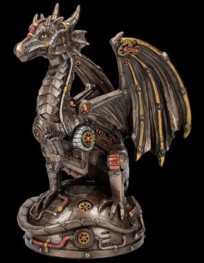 Figuren Shop GmbH Fantasy-Figur Drachenfigur - Steampunk Wächter - Veronese - Fantasy Dekoration