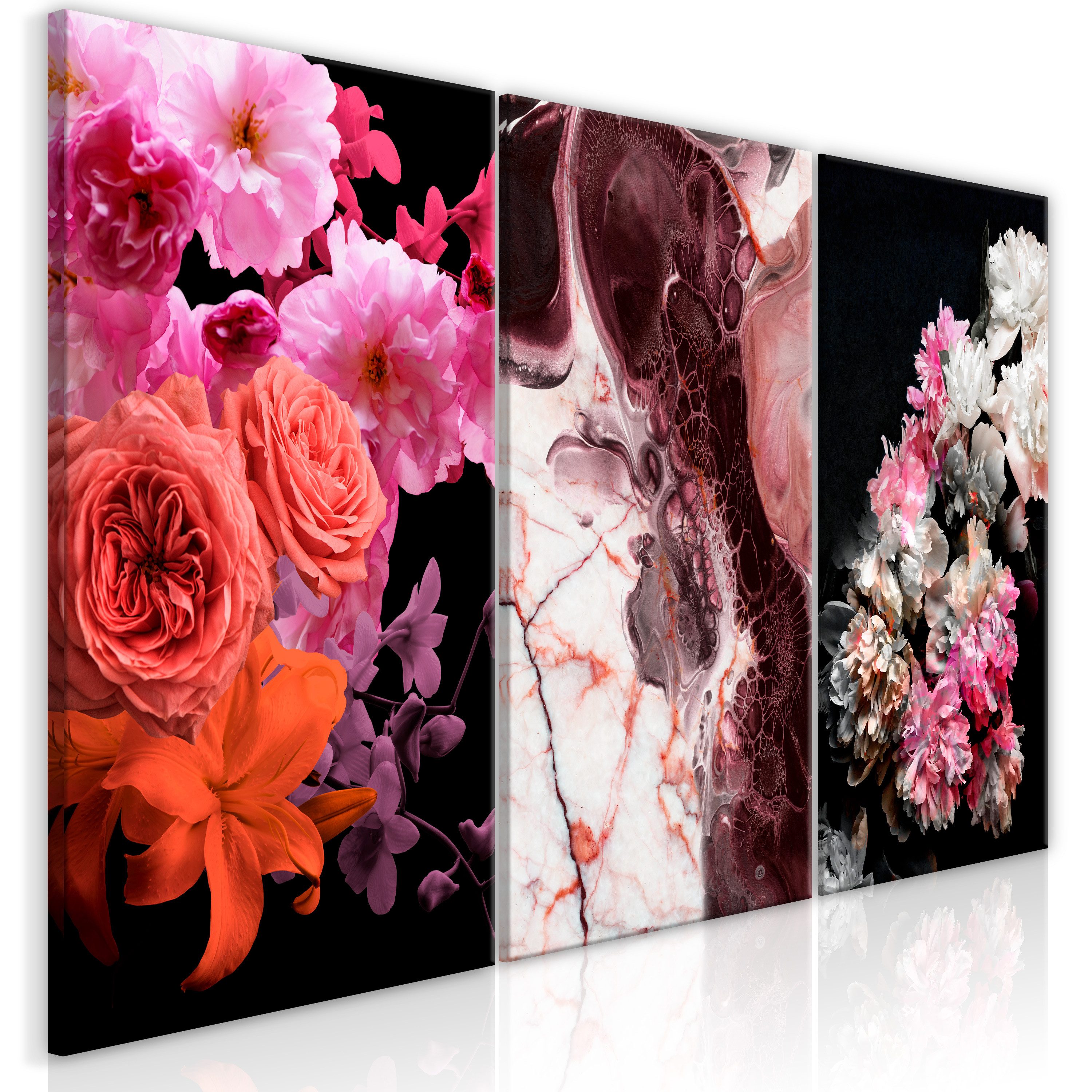 Artgeist Wandbild Spring Baroque (3 Parts)