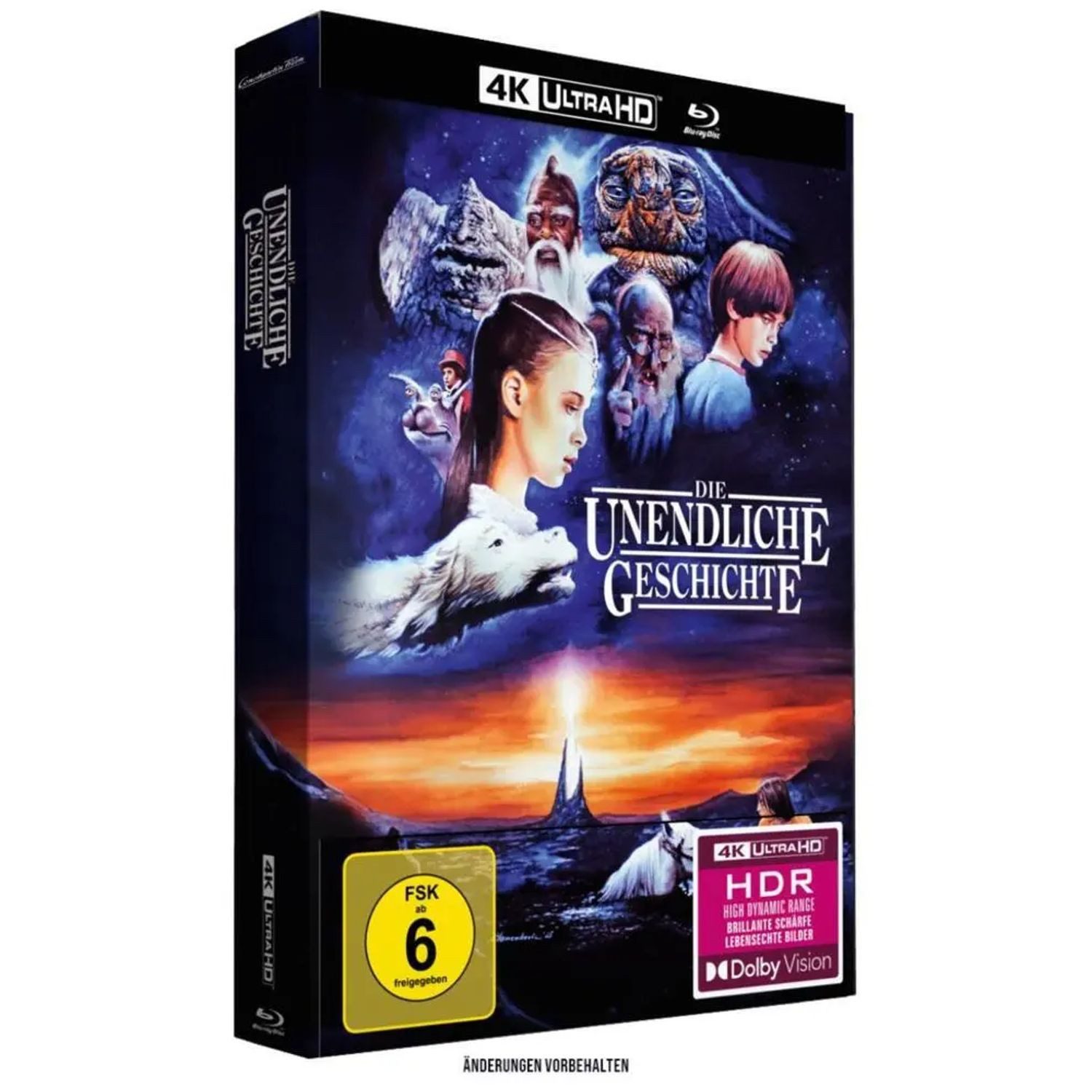 Media Verlag Blu-ray Die unendliche Geschichte,1 4K UHD-Blu-ray + 1 Blu-ray (Limited...