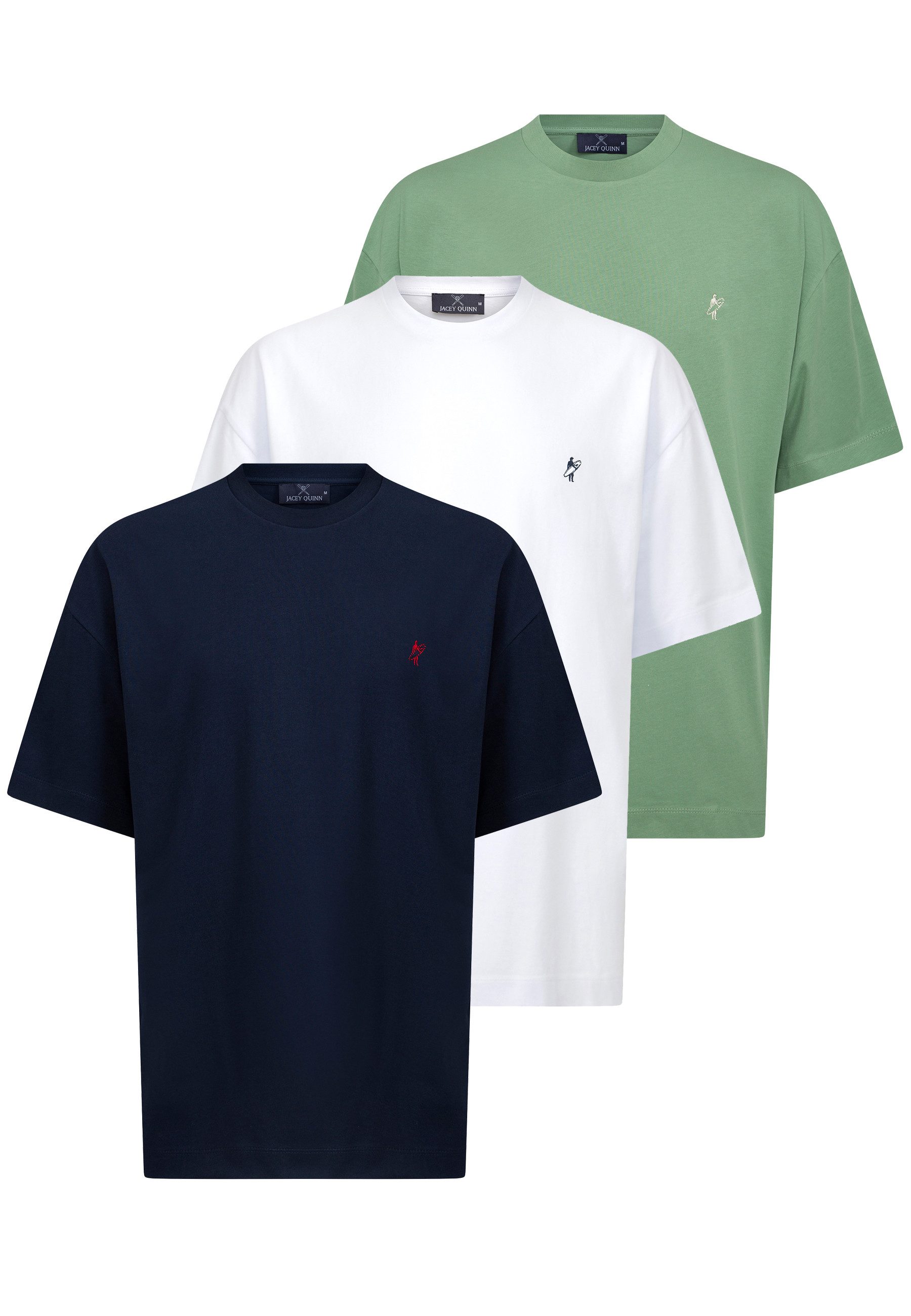 Jacey Quinn Poloshirt 3 PACK of günstig online kaufen
