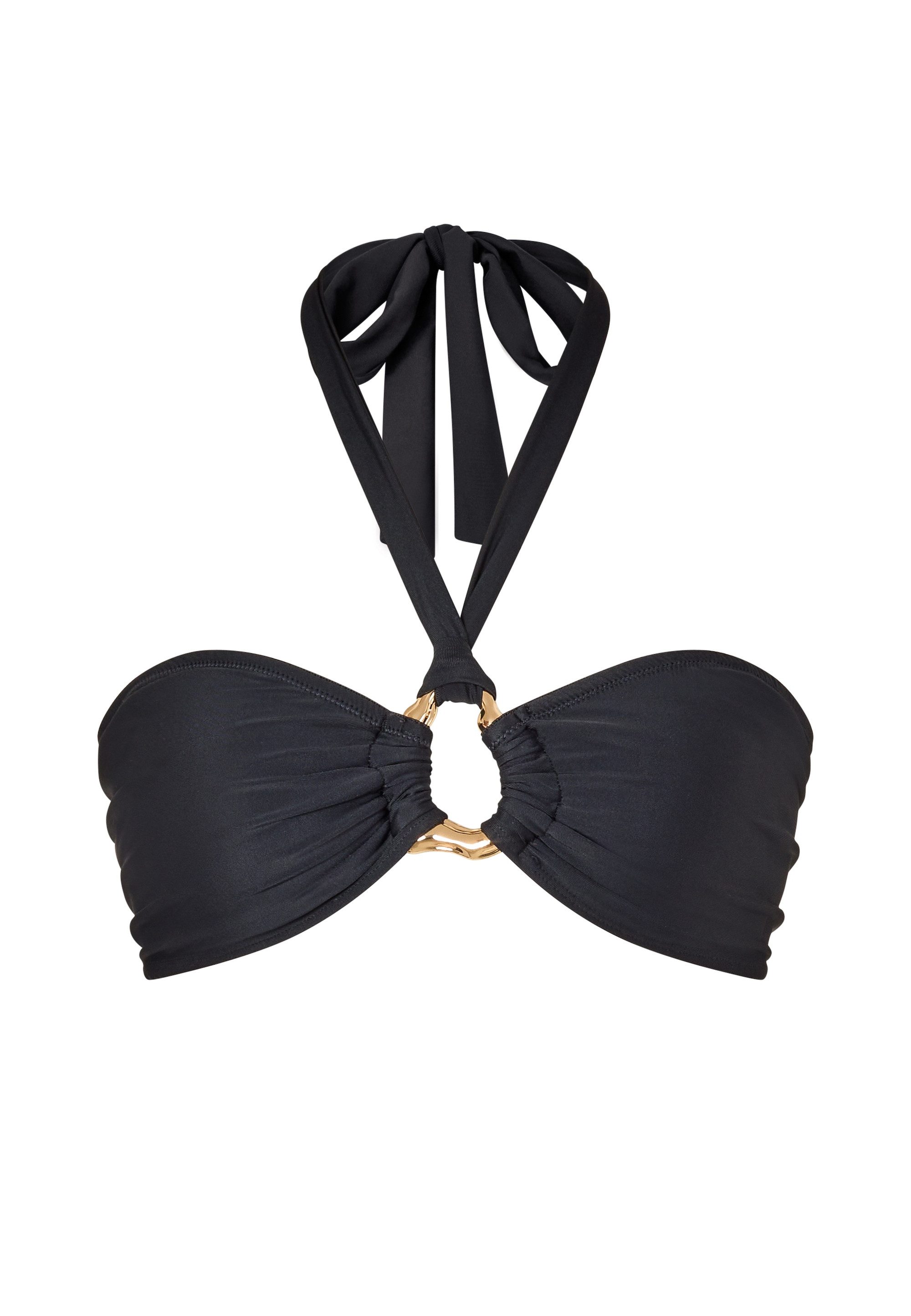 Moda Minx Triangel-Bikini-Top Irregular Hoop Halter günstig online kaufen