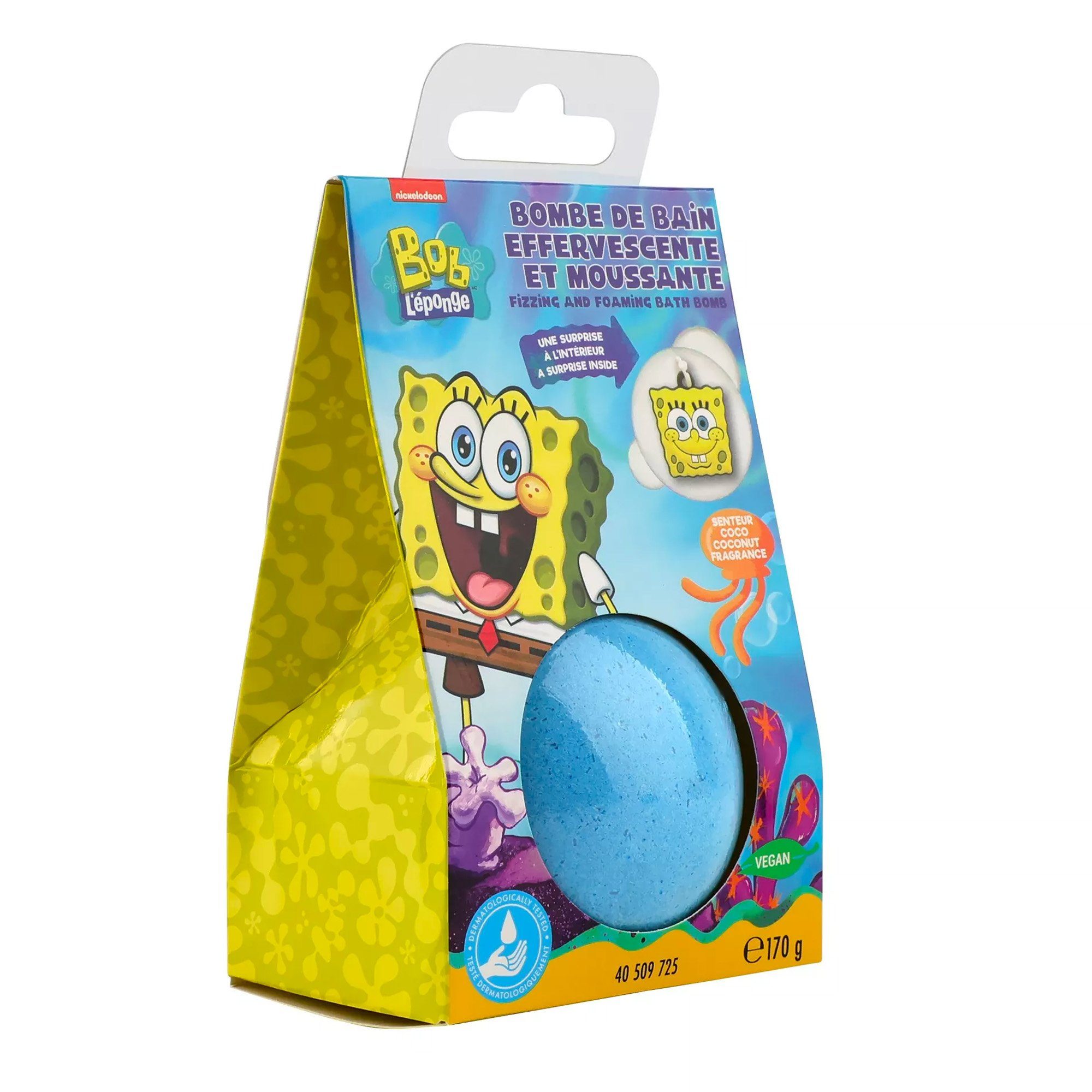 Take Care Badekugel Sponge Bob - Badebombe mit Überraschung im Inneren