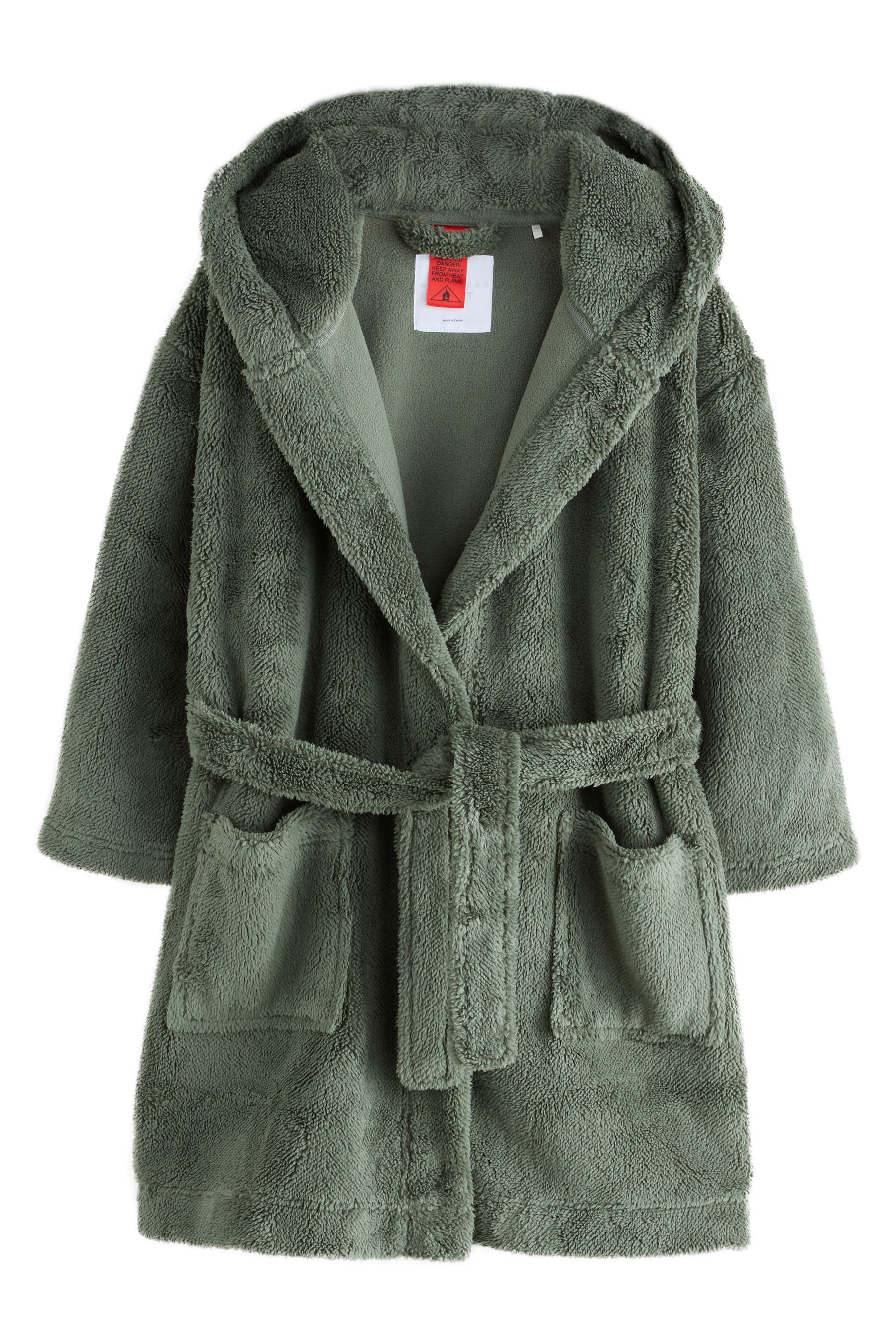 Next Kinderbademantel Fleece-Bademantel, Polyester (recycelt), Polyester