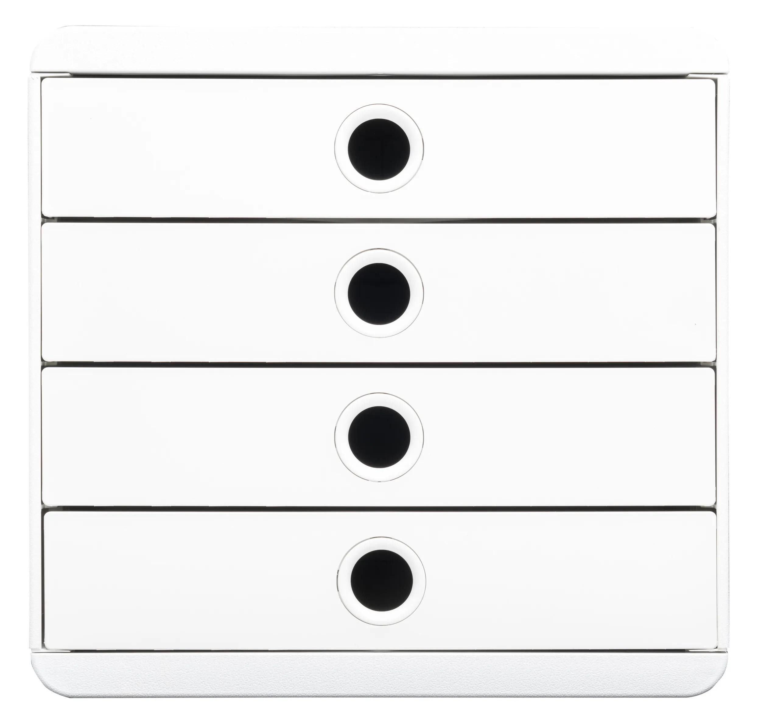 EXACOMPTA Aufbewahrungsbox Schubladenbox Pop Box, 4 Schubladen, AutentiK - günstig online kaufen