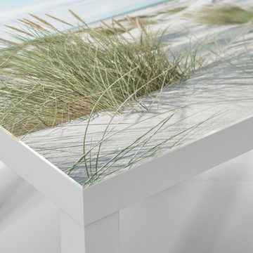 DEQORI Couchtisch 'Dünen an Nordseeküste', Glas Beistelltisch Glastisch modern