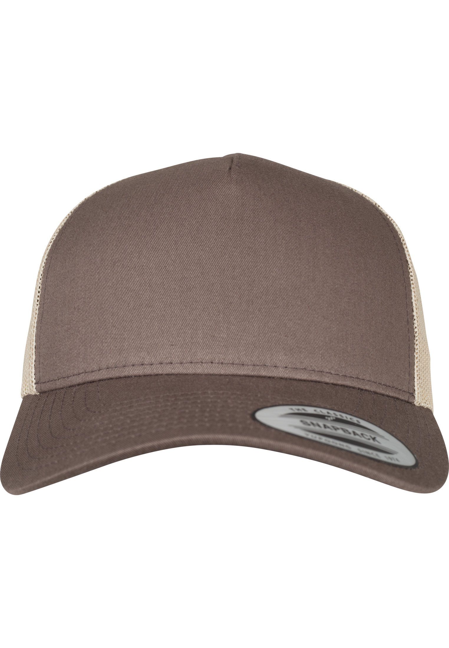 Flexfit Cap 5-Panel Retro Trucker 2-Tone Flex brown/khaki Cap Trucker