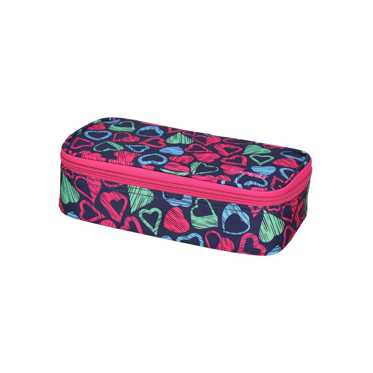 Spirit Federmäppchen SPIRIT Schüler Etui Federmäppchen MY BAG 59 1-Zipper Herzen
