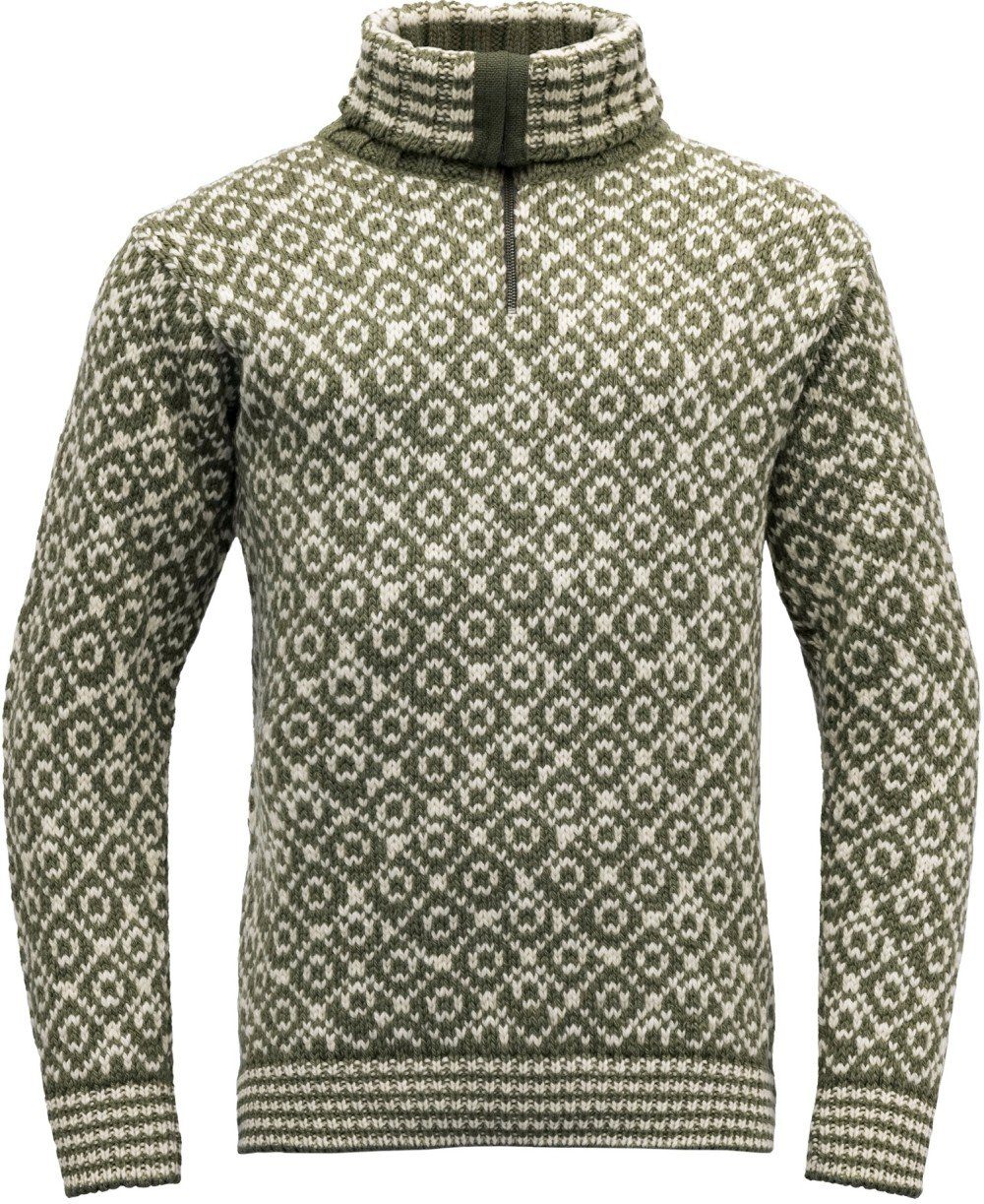 Devold Wollpullover Svalbard Sweater Zip-Neck