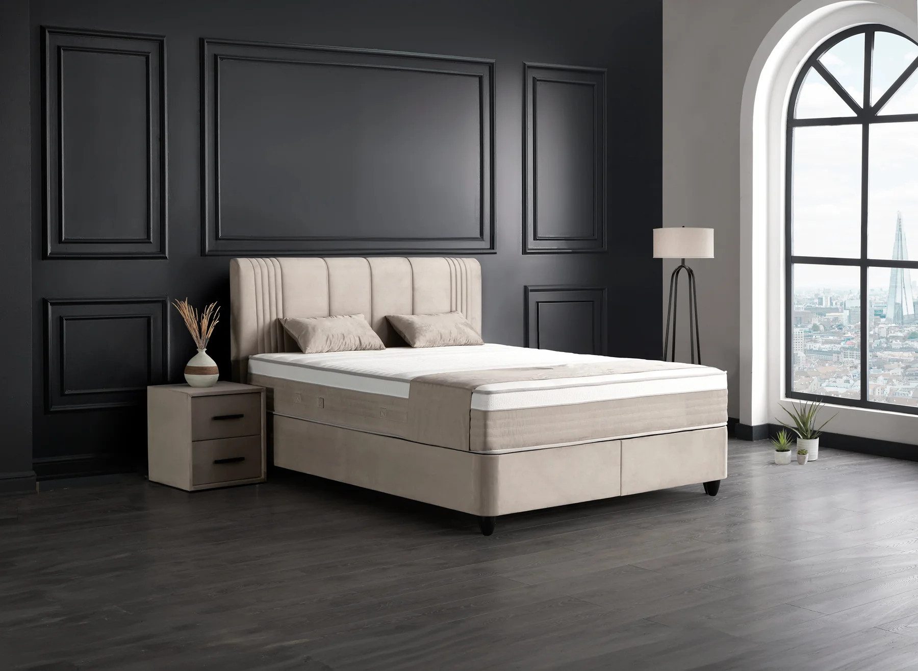abc bedding Boxspringbett Komfortbett BELICIA mit günstig online kaufen