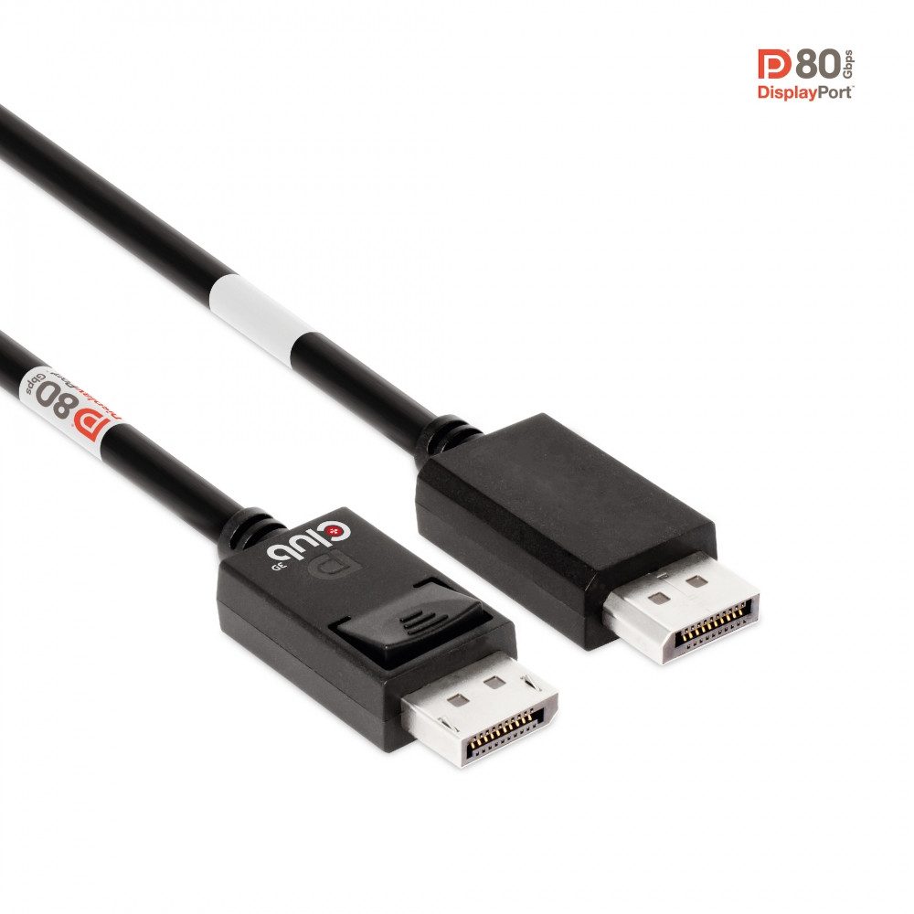 CLUB3D Club 3D DP 2.1 Kabel 1,2m DP zu DP - Kabel Computer-Adapter DP zu Bi-direktionales, Bi-direktionales Design