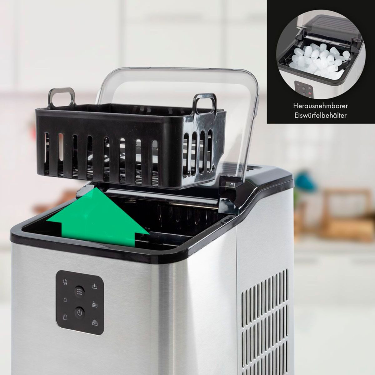 ProfiCook Eismaschine Proficook PC-EWB 1253 inox