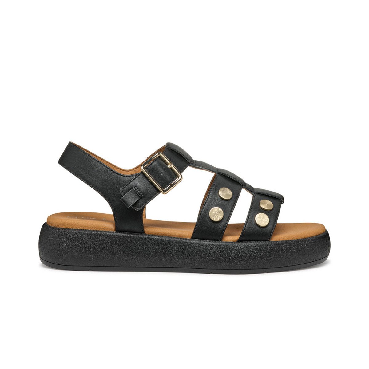 Geox GEOX CAMALEI, Сандалеты, Schwarz, Damen Sandalette