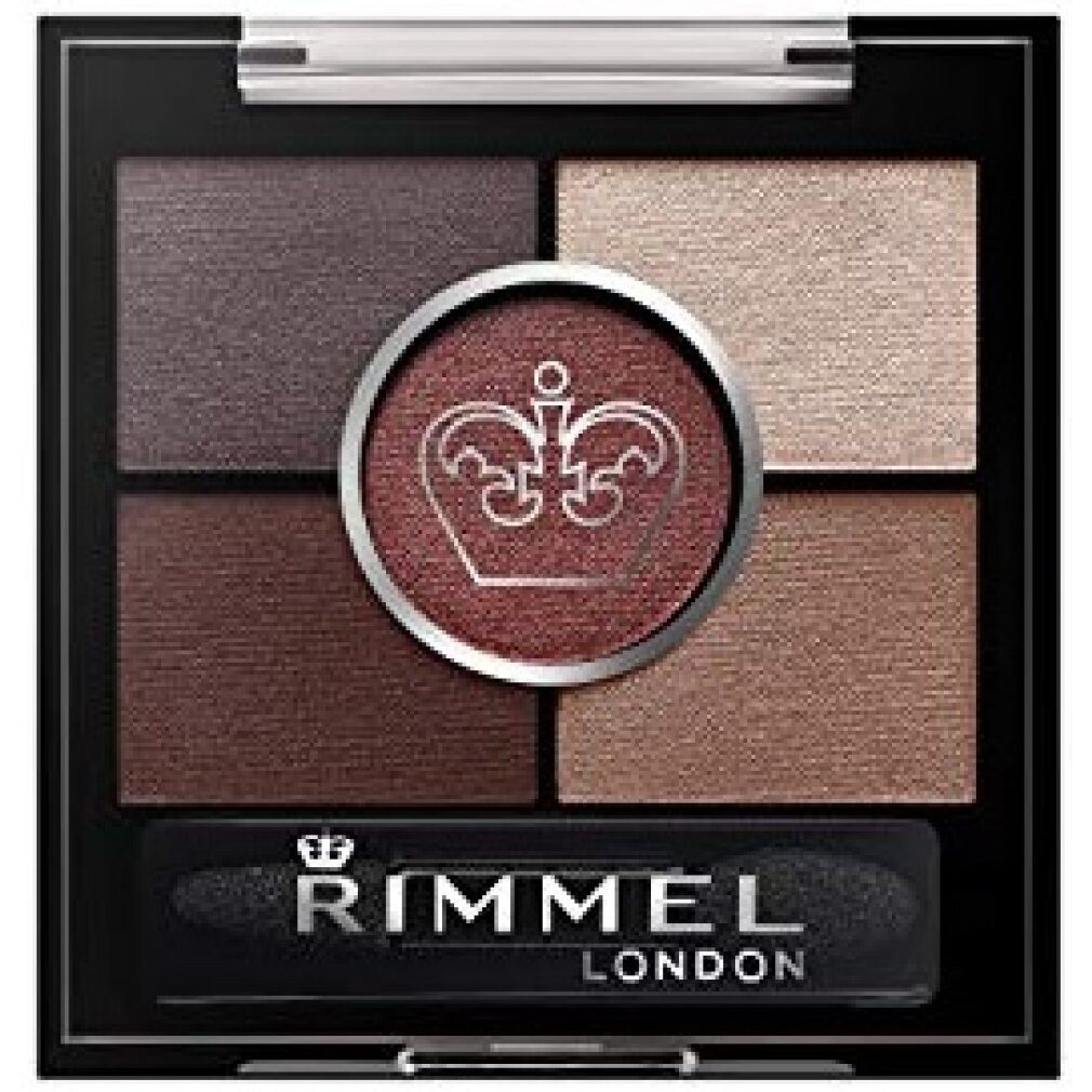 Rimmel London Lidschatten Glam'Eyes HD 5 Farben Lidschatten - 022 Brixton Brown