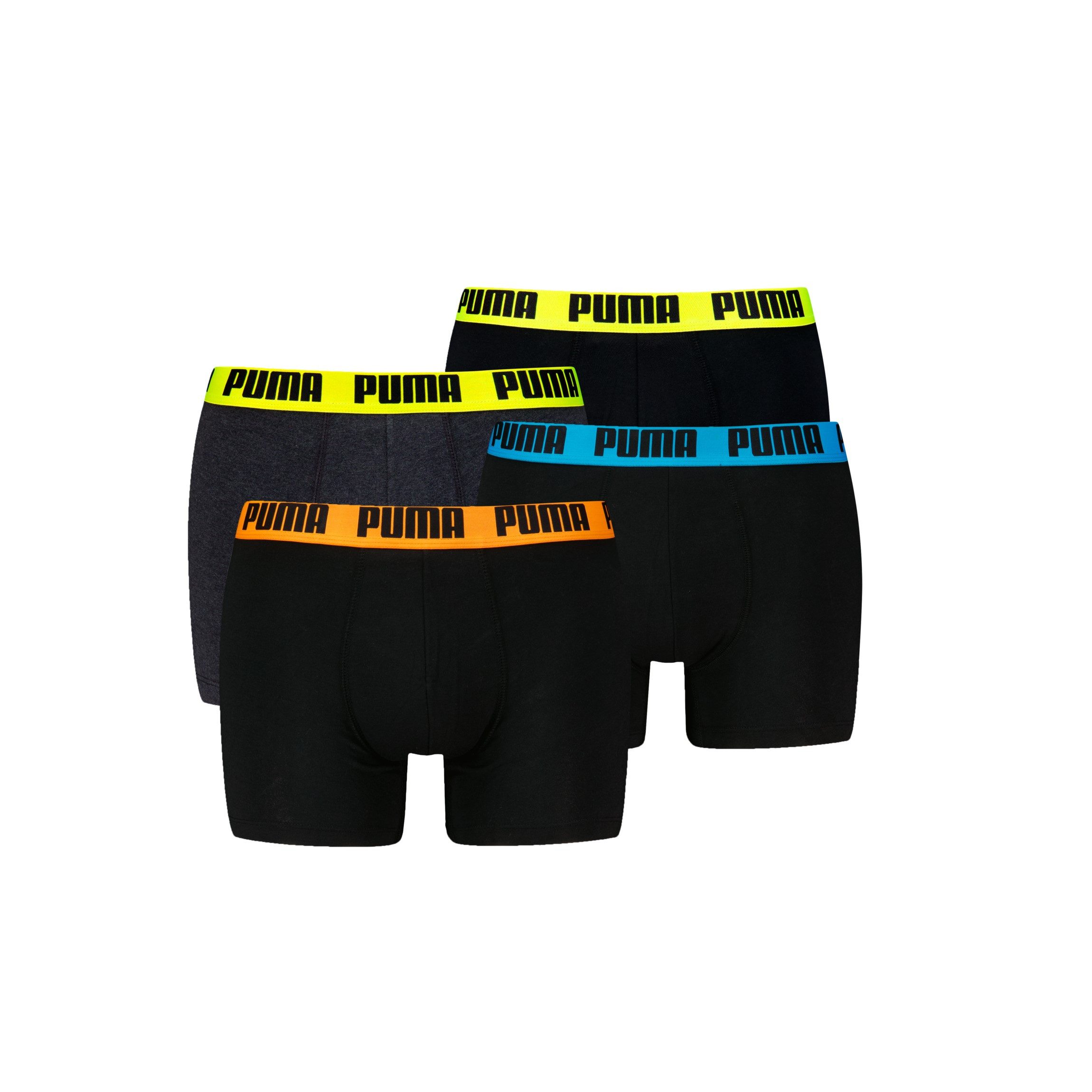 PUMA Boxershorts PUMA Herren Boxershorts Unterhosen Everyday Boxer 4er-Pack günstig online kaufen