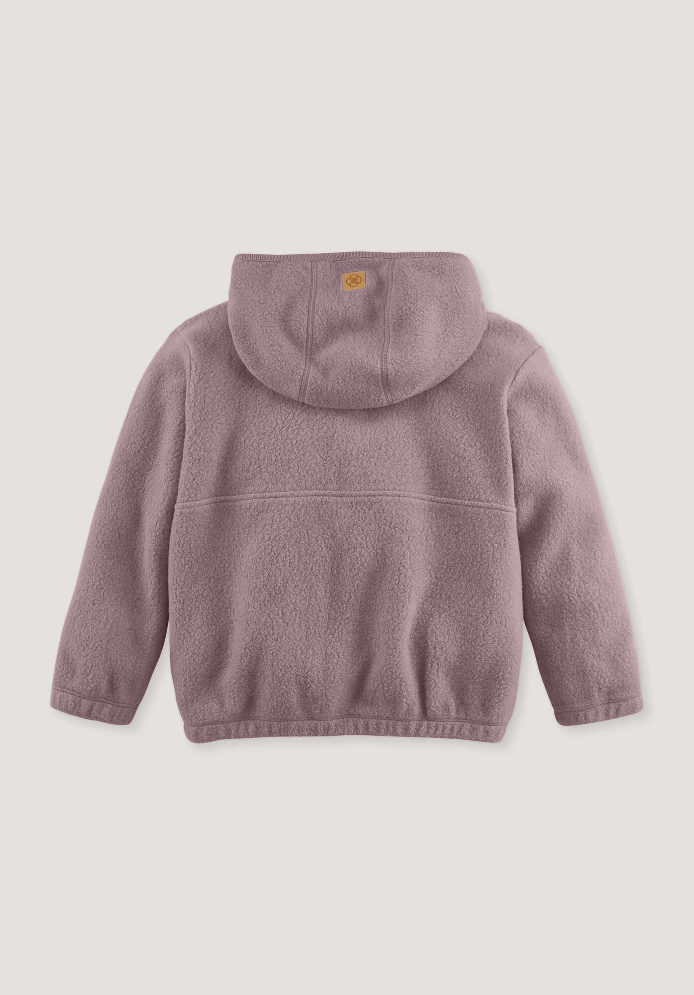 Hessnatur Fleecejacke aus reiner Bio-Baumwolle (1-St)