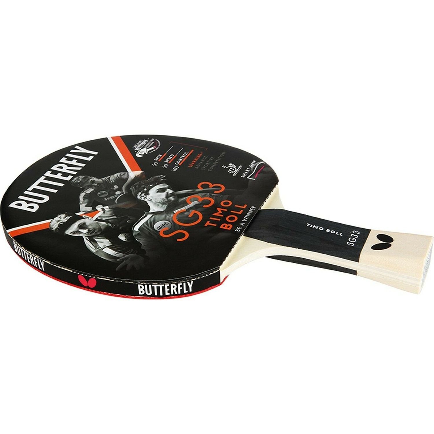 Butterfly Tischtennisschläger Timo Boll SG33, Tischtennis Schläger Racket Table Tennis Bat